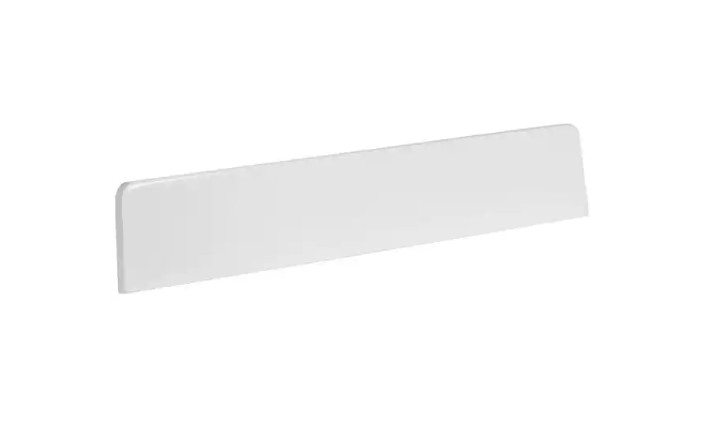 Glacier Bay Newport Cultured Marble Lite Sidesplash in White 17.6″ NSS19GBCOM-W
