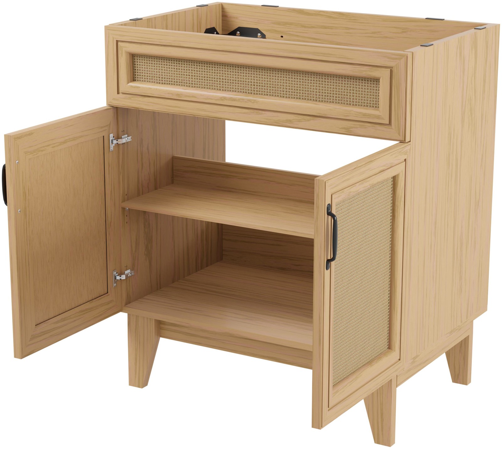 JONATHAN Y Lighting VAN1010 Javer 30″ Single – Wood