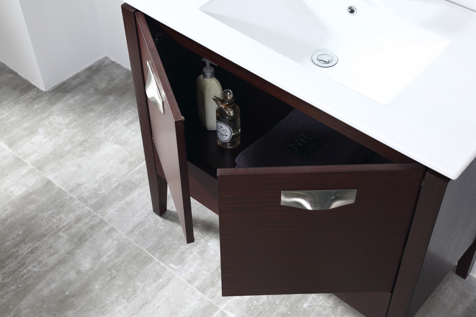 36 inch Adagio Modern Wenge Espresso Bathroom Vanity 409WE36-ZI