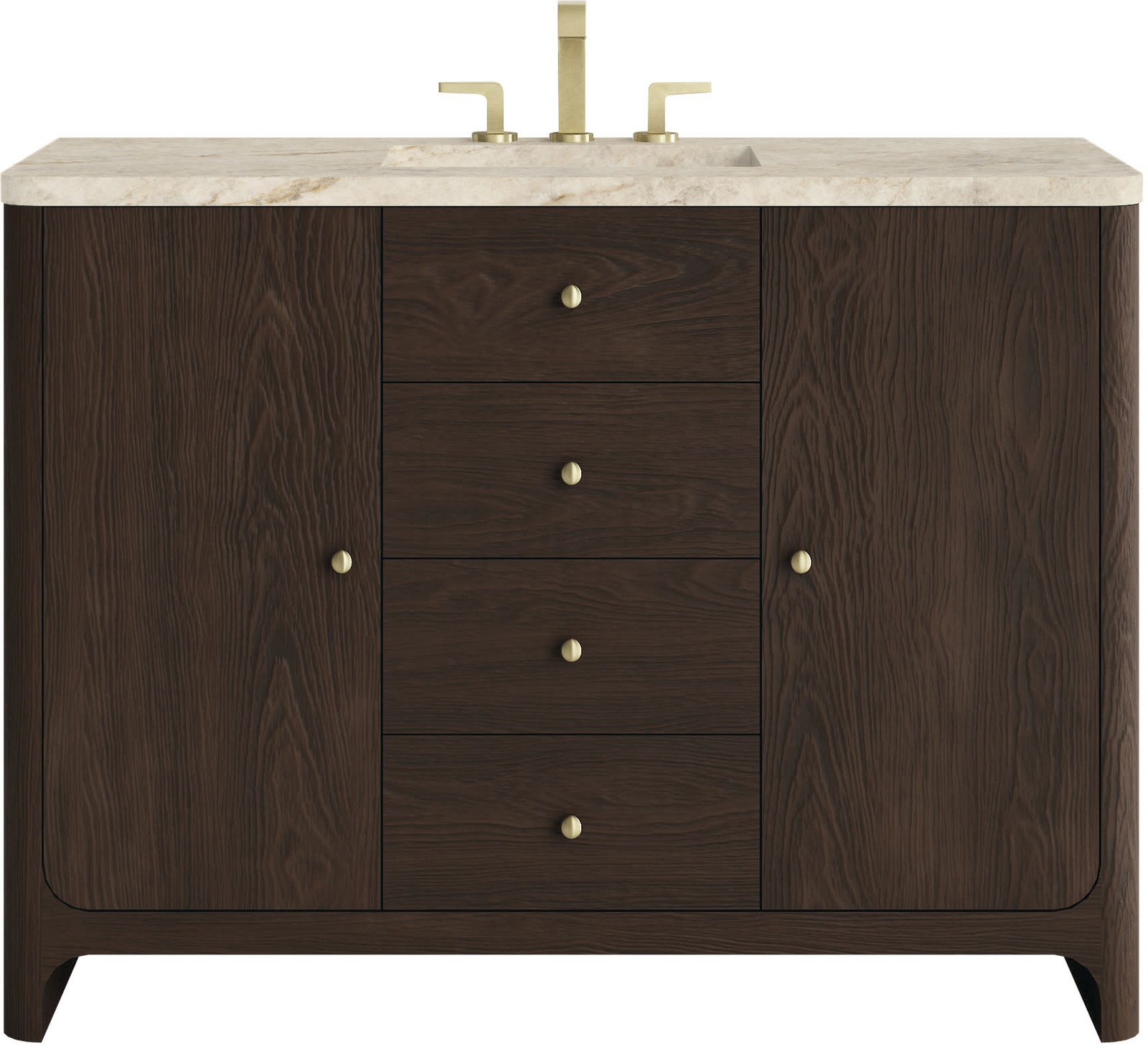 James Martin Vanities D125-V48-FTJR Gracyn 48″ – Sable