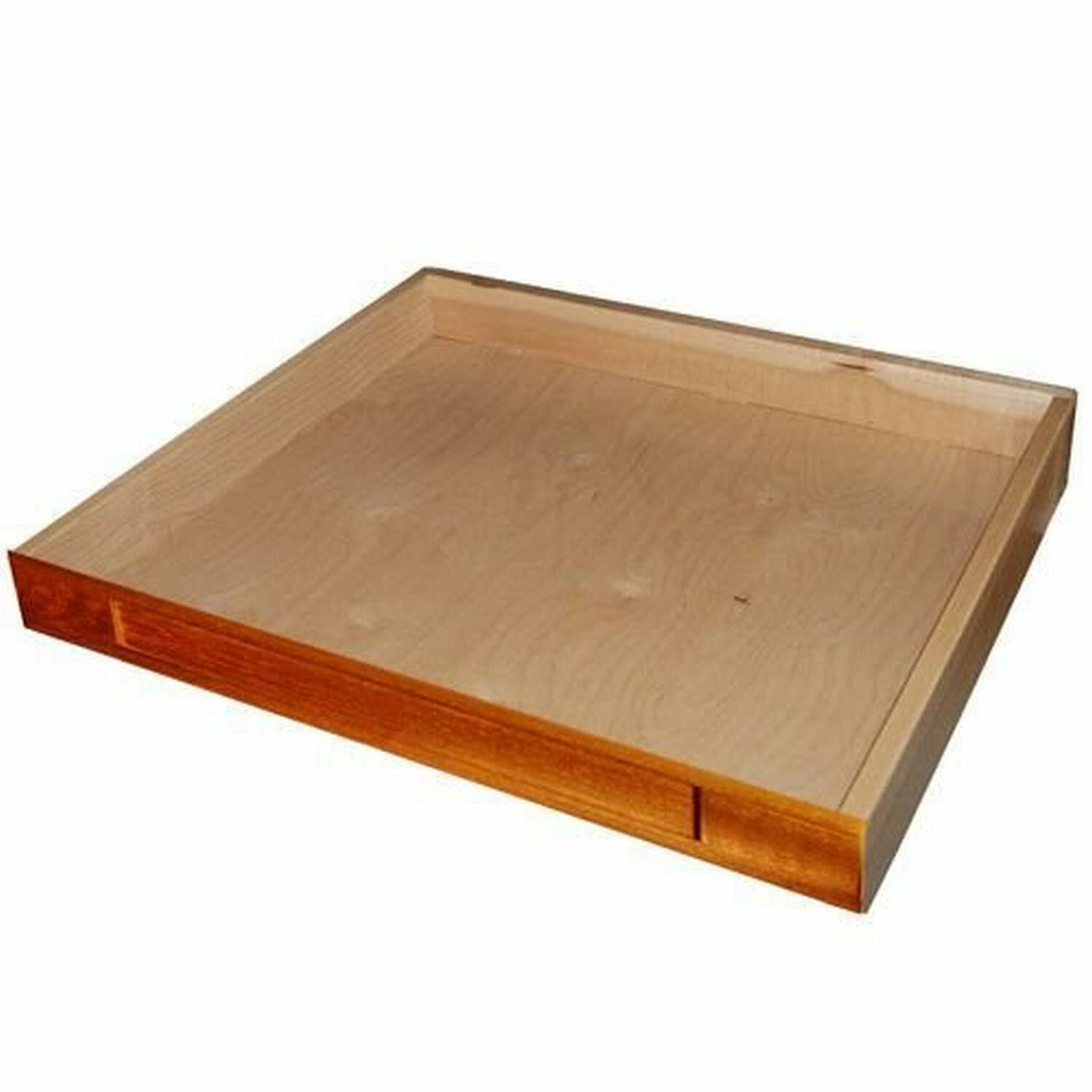 Shaker Panel Door Style Vanity Desk Drawer 18″ Wide 18″ Deep 6″ High in a Maple