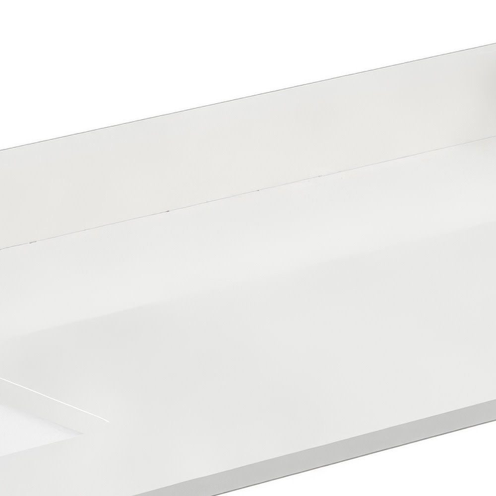 Wyndham Collection WCFQC380DTOPUNS-Q 80″ Quartz Vanity Top – Giotto Quartz
