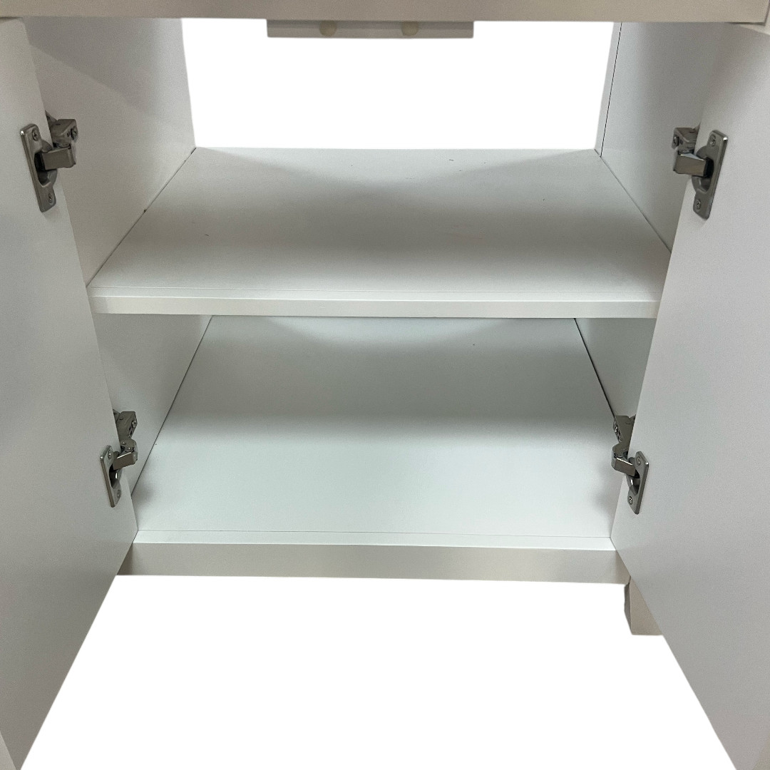 Lark Manor Vannes Bathroom Vanity with Solid Hardwood Frame Quartz Countertop