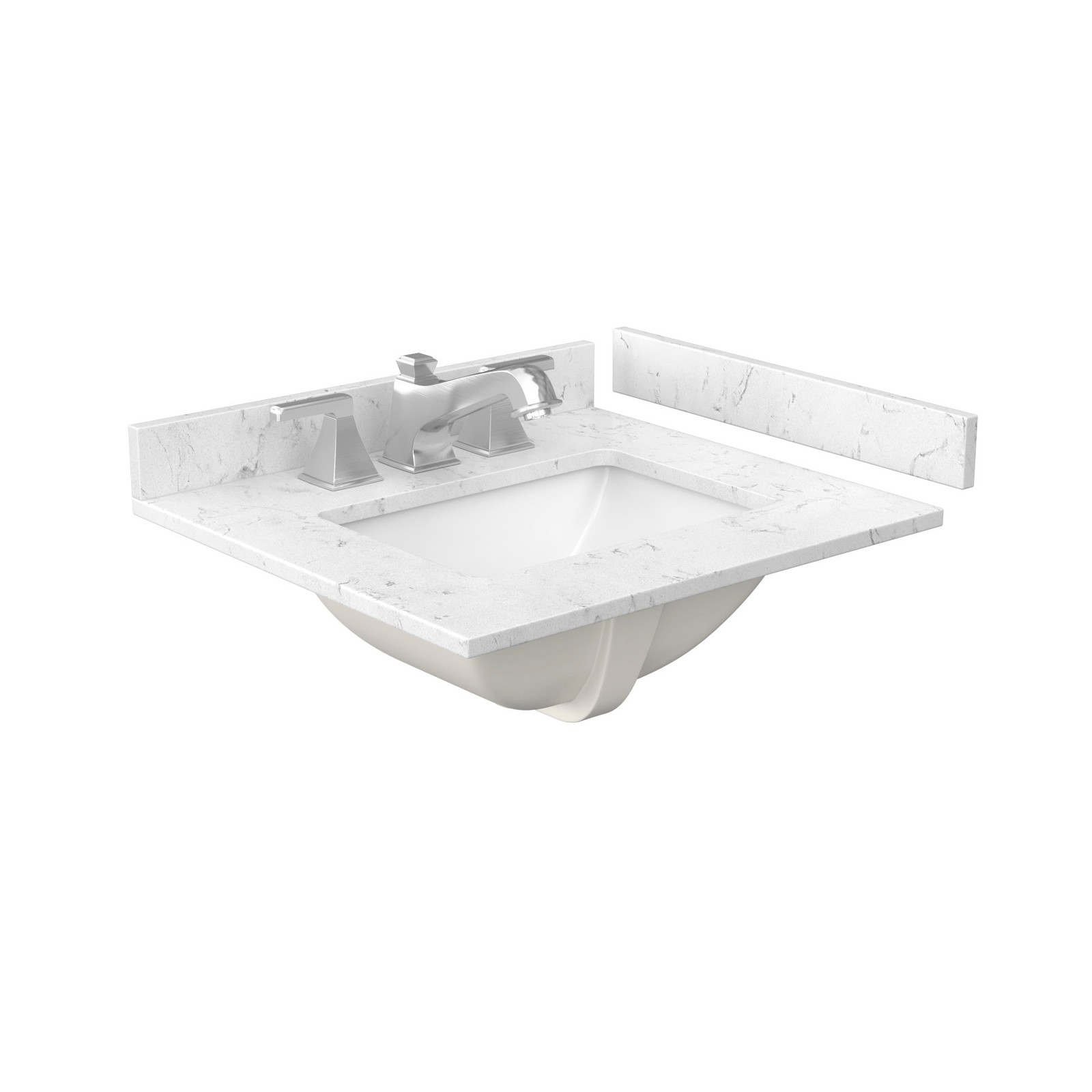 Wyndham Collection WCF9191-24S-VCA-US3MXX Palmilla 24″ – Natural Oak / White