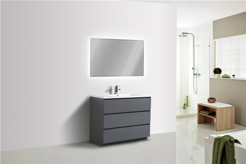 ANGELES 48″ FREESTANDING BATH VANITY WITH SINGLE REINFORCED ACRYLIC SINK