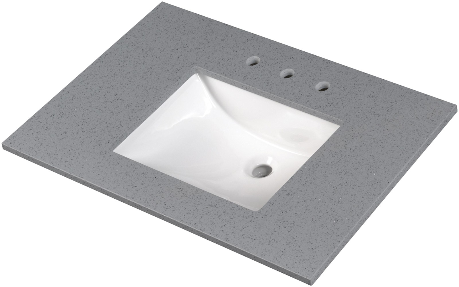Ackland AKFVNEM37X22P-SB LustreLine 37 in. x 22 in. Integrated – Twilight Grisea