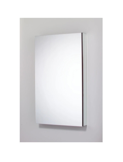 Robern MP24D4FPLE 23 1/4 Frameless Electric Single Door Mirror Medicine Cabinet