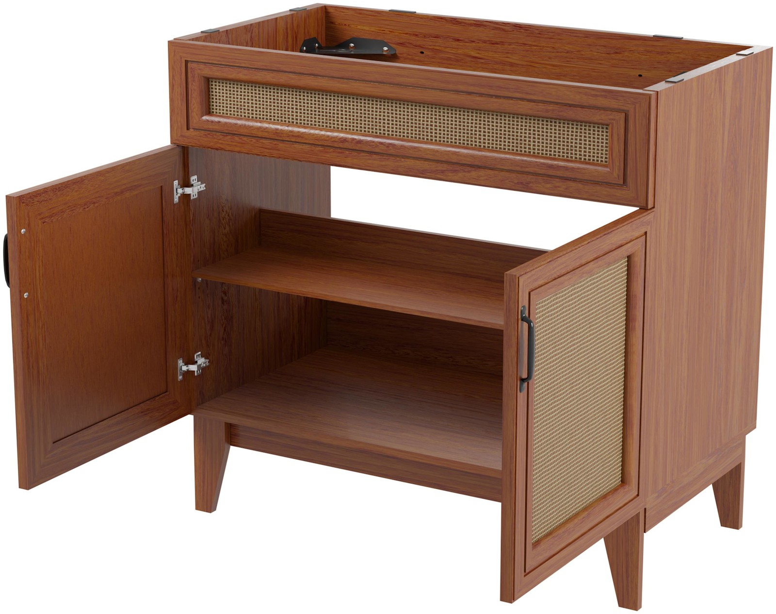 JONATHAN Y Lighting VAN1011 Javer 36″ Single – Wood