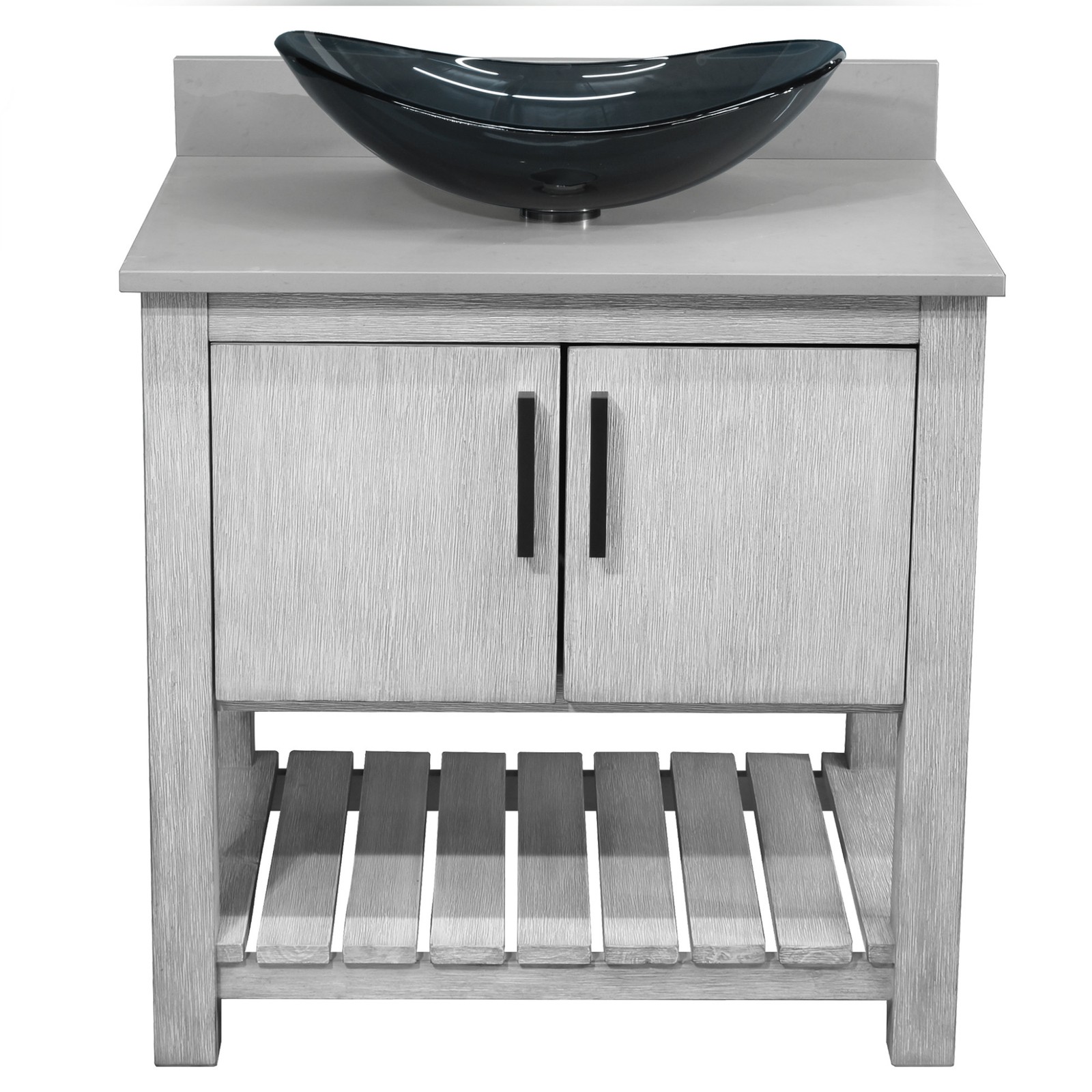 Miseno MV-30SG-NOBV-280-324G-MIR 30″ – Stonewash Grey / Storm Grey Top / Matte