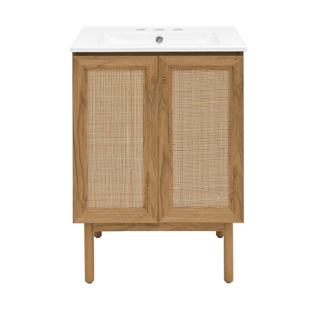 Swiss Madison SM-BV662-3 Classe 24″ – Golden Oak / White
