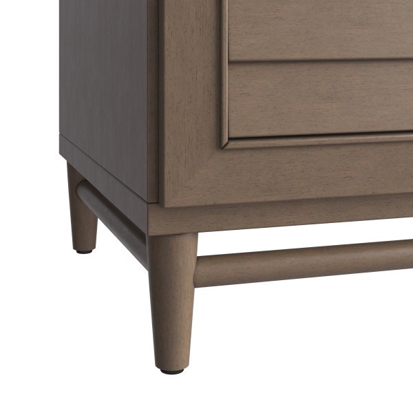 60″ James Martin Portland 620-V60S-WW-3CAR Vanity Cabinet Carrara Marble Top