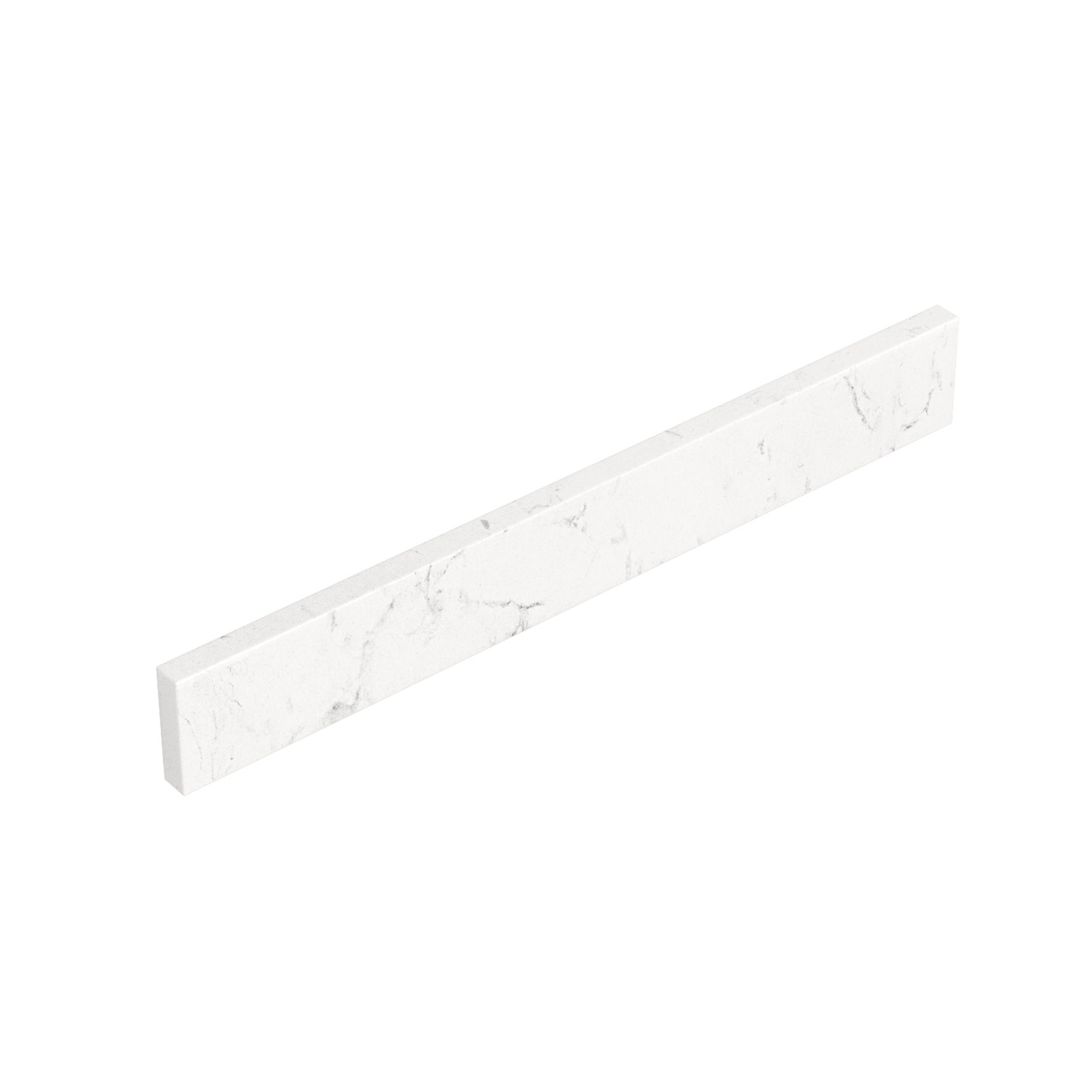Wyndham Collection WCFVCA1SS 21-1/4″ x 3″ Sidesplash – Carrara Cultured Marble