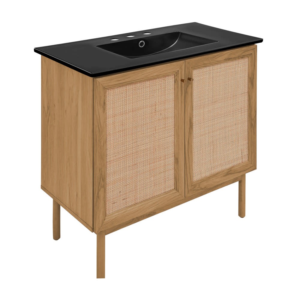 Swiss Madison SM-BV663-3MB Classe 36″ – Golden Oak / Matte Black