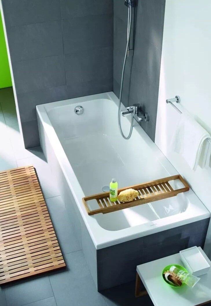 Duravit D-Code 700405 Drop in Bathtub 60”X32”, White. No Installation Accesories