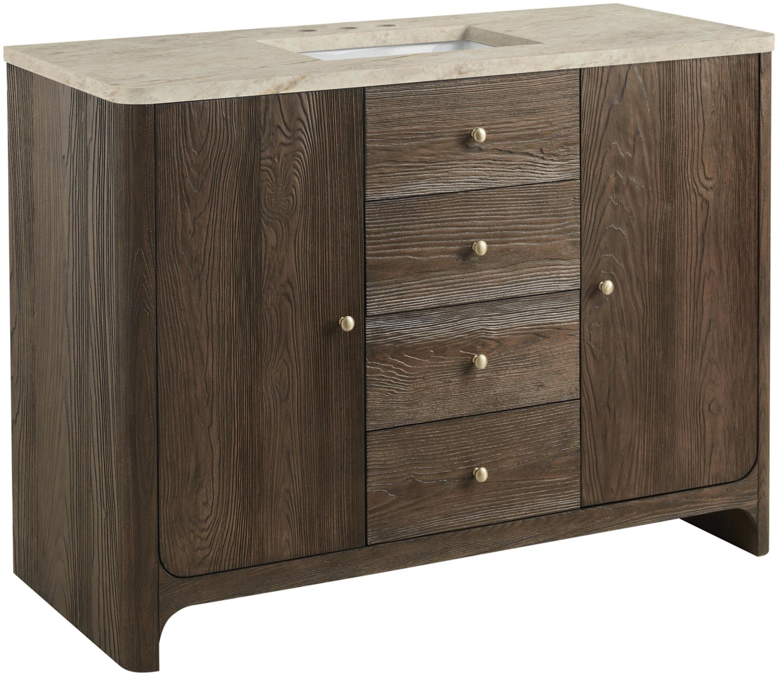 James Martin Vanities D125-V48-FTJR Gracyn 48″ – Sable