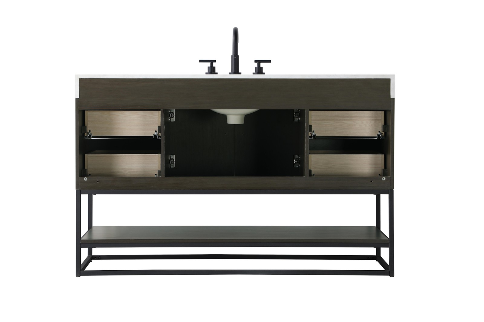 Elegant Lighting VF29254 Caroline 54″ – Brown