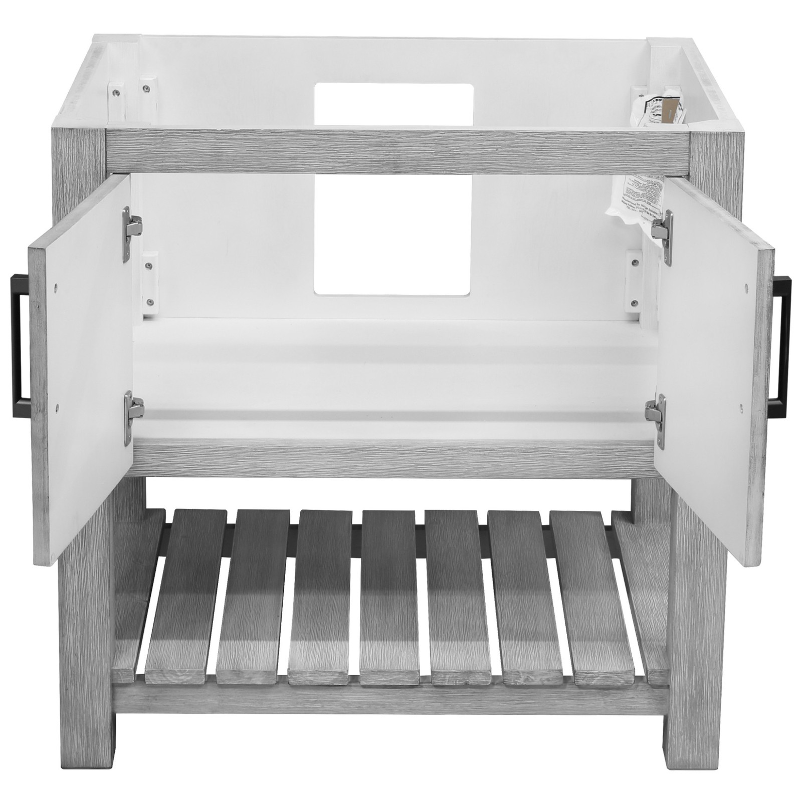 Miseno MV-30SG-NOBV-280-19034-MIR 30″ – Stonewash Grey / Storm Grey Top / Matte
