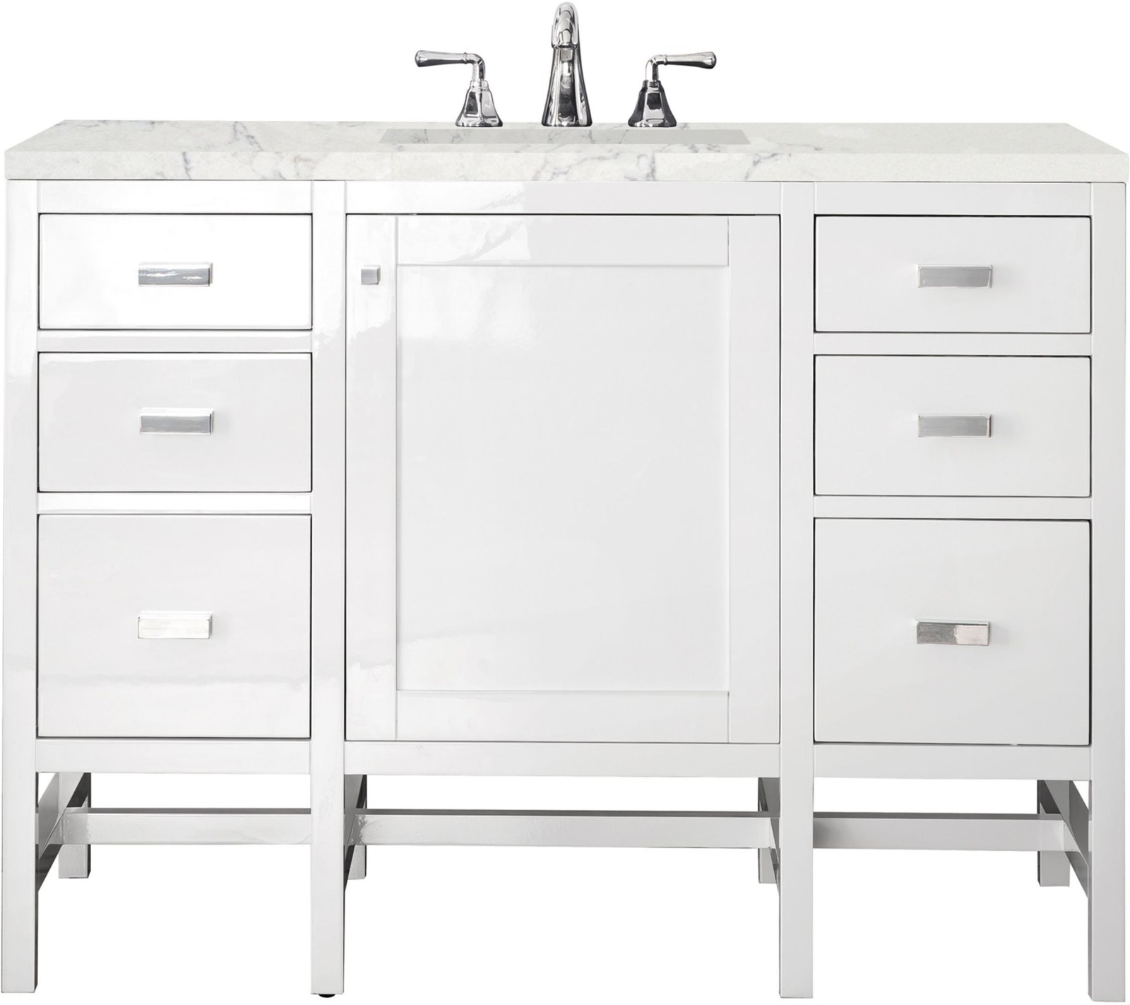 James Martin Vanities E444-V48-3EJP Addison 48″ – White