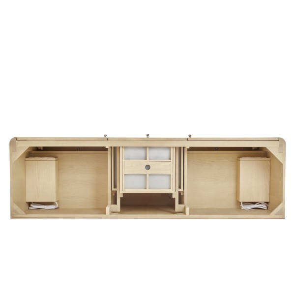 72″ James Martin Gracyn D125-V72-CSD Double Vanity Cabinet Coastal Driftwood