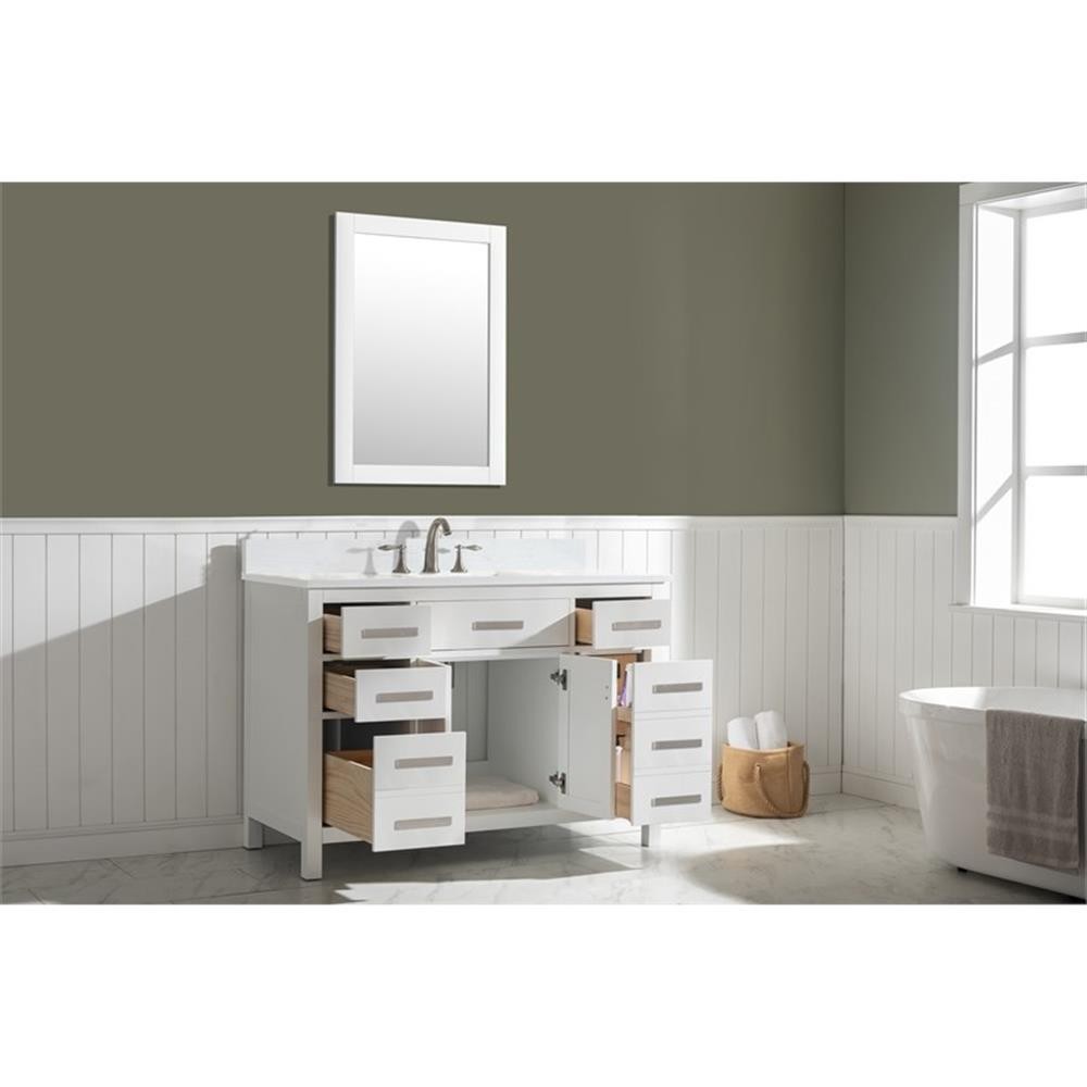 Design Element Group 48″ Single Vanity in White