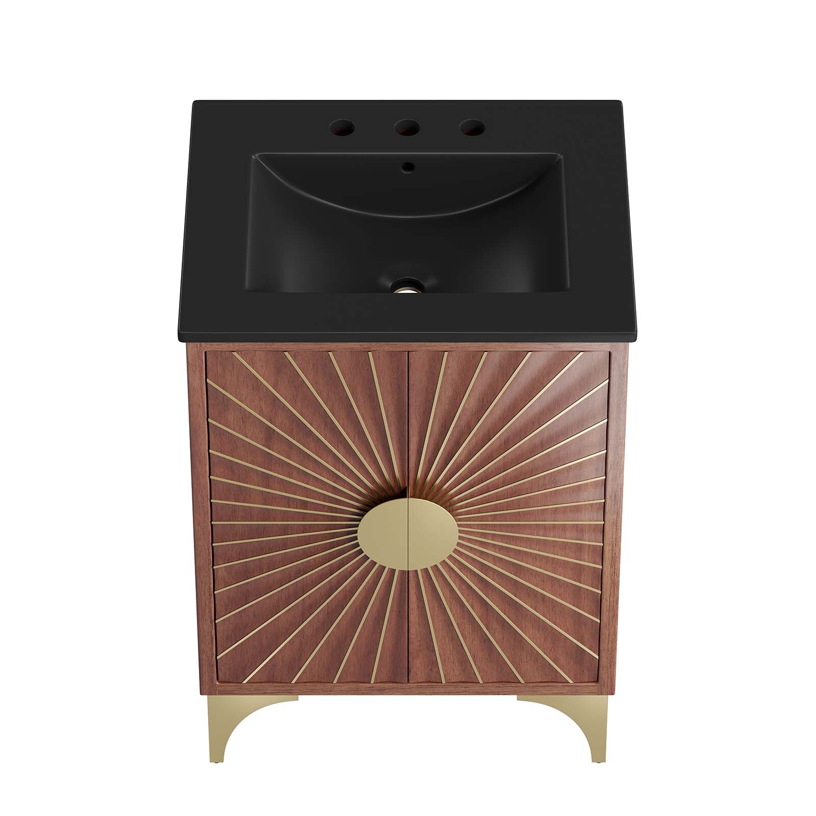 Modway Daylight 24″ Bathroom Vanity in Black Walnut