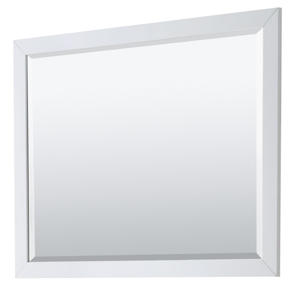 Wyndham Collection WCF414148S-NAT-UNSM46 Strada 48″ – White / Brushed Nickel