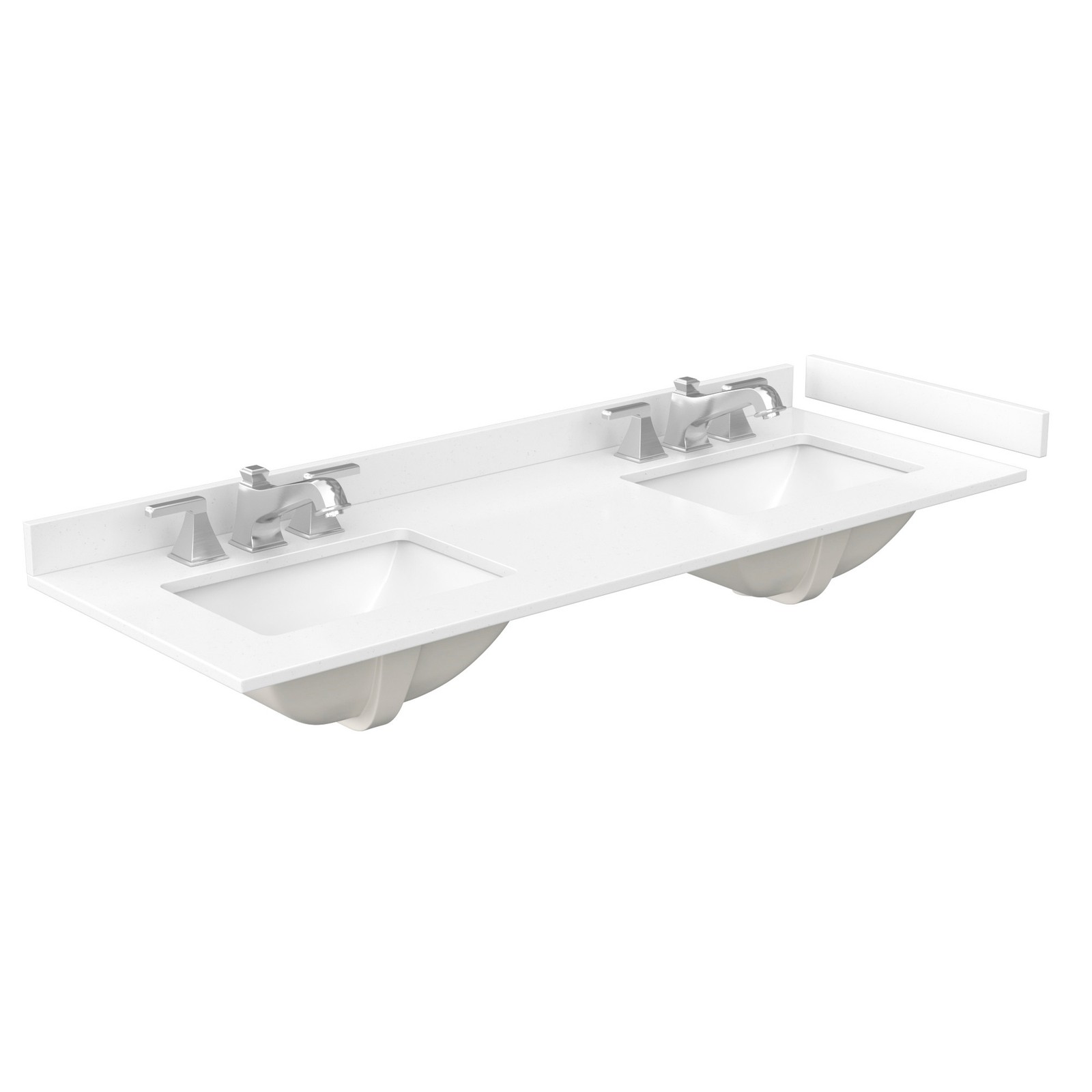 Wyndham Collection WCH717160D-VCA3-US3MXX Elan 60″ – White Oak / White Cultured