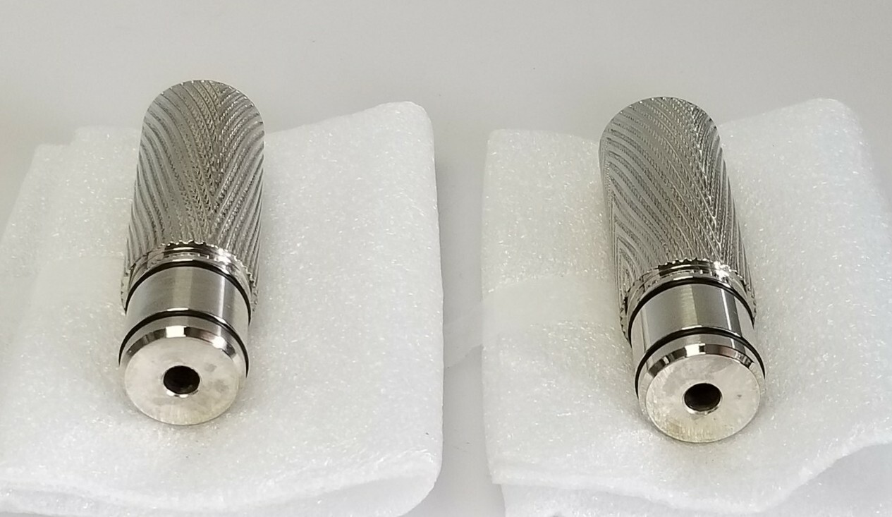 KALLISTA Pinna Paletta P74230-00-AD Vanity Accent Leg Upgrade Nickel Silver, NEW