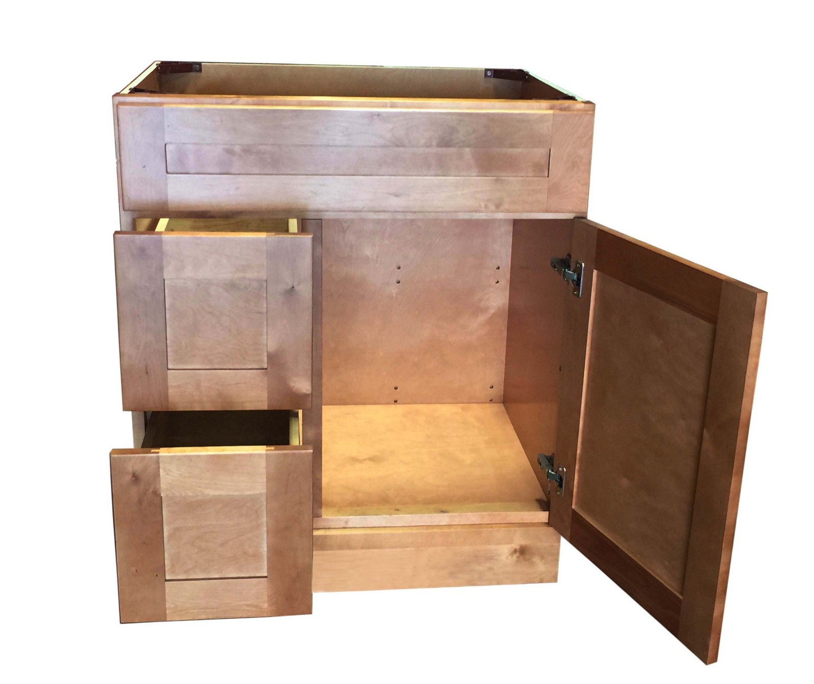 New maple Shaker Single-sink Bathroom Vanity Base Cabinet 30″ Wide x 21″ Deep