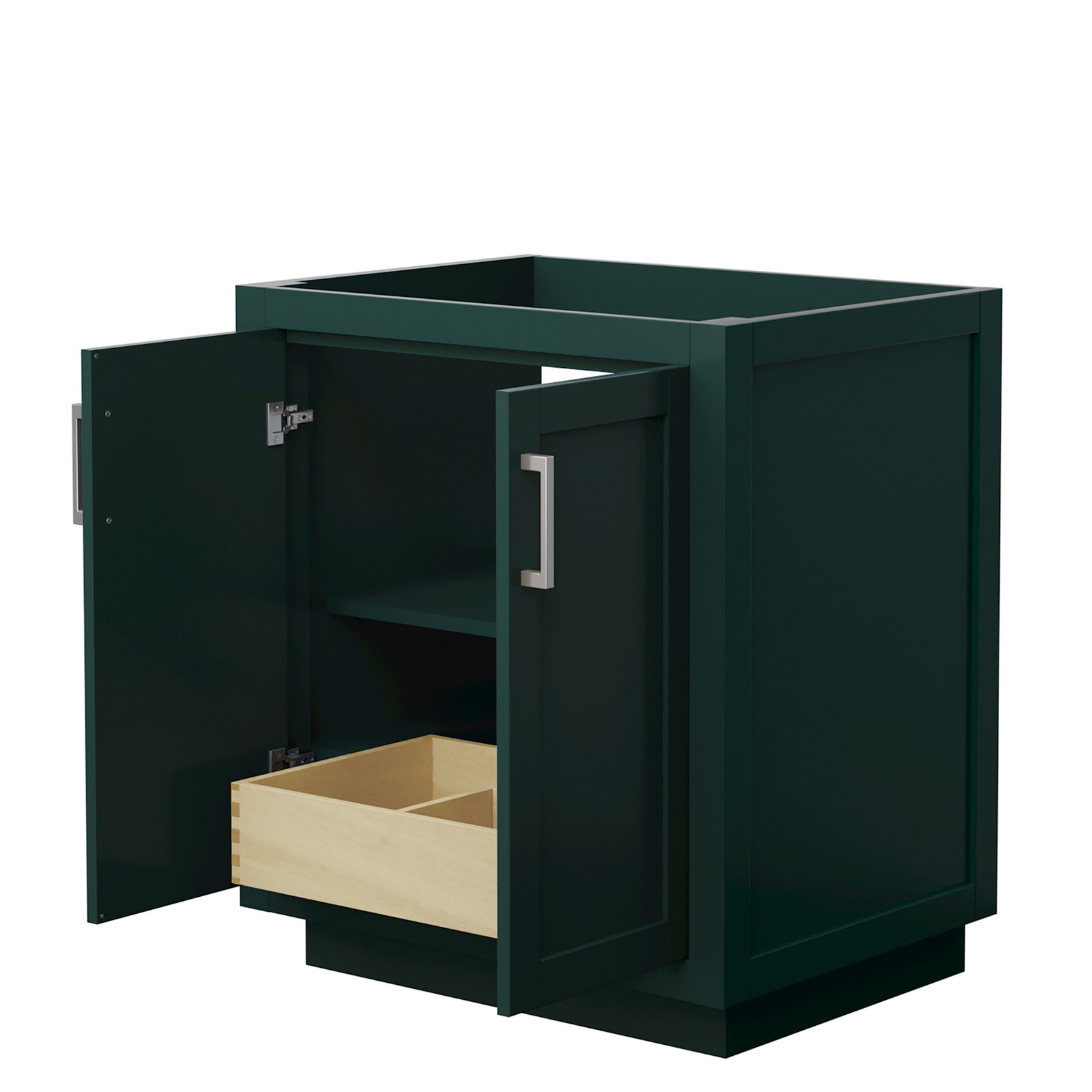 Wyndham Collection WCF2929-30S-CX-MXX Miranda 30″ Single – Green / Brushed Gold