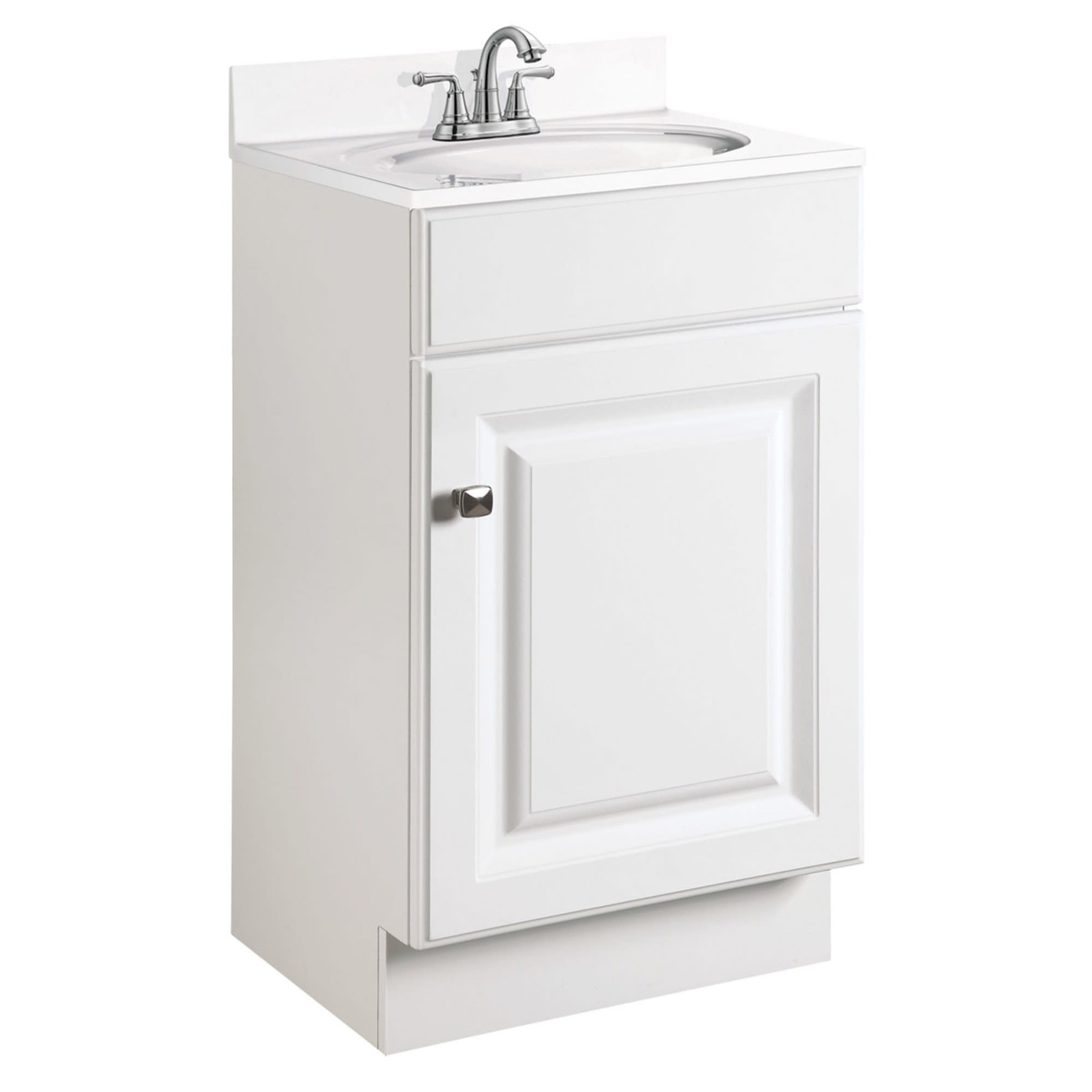 Design House 531723 Wyndham 18″ Single – White