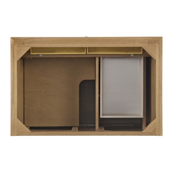 36″ James Martin Lorelai 424-V36-LNO-3CSP Vanity Cabinet Charcoal Soapstone Top