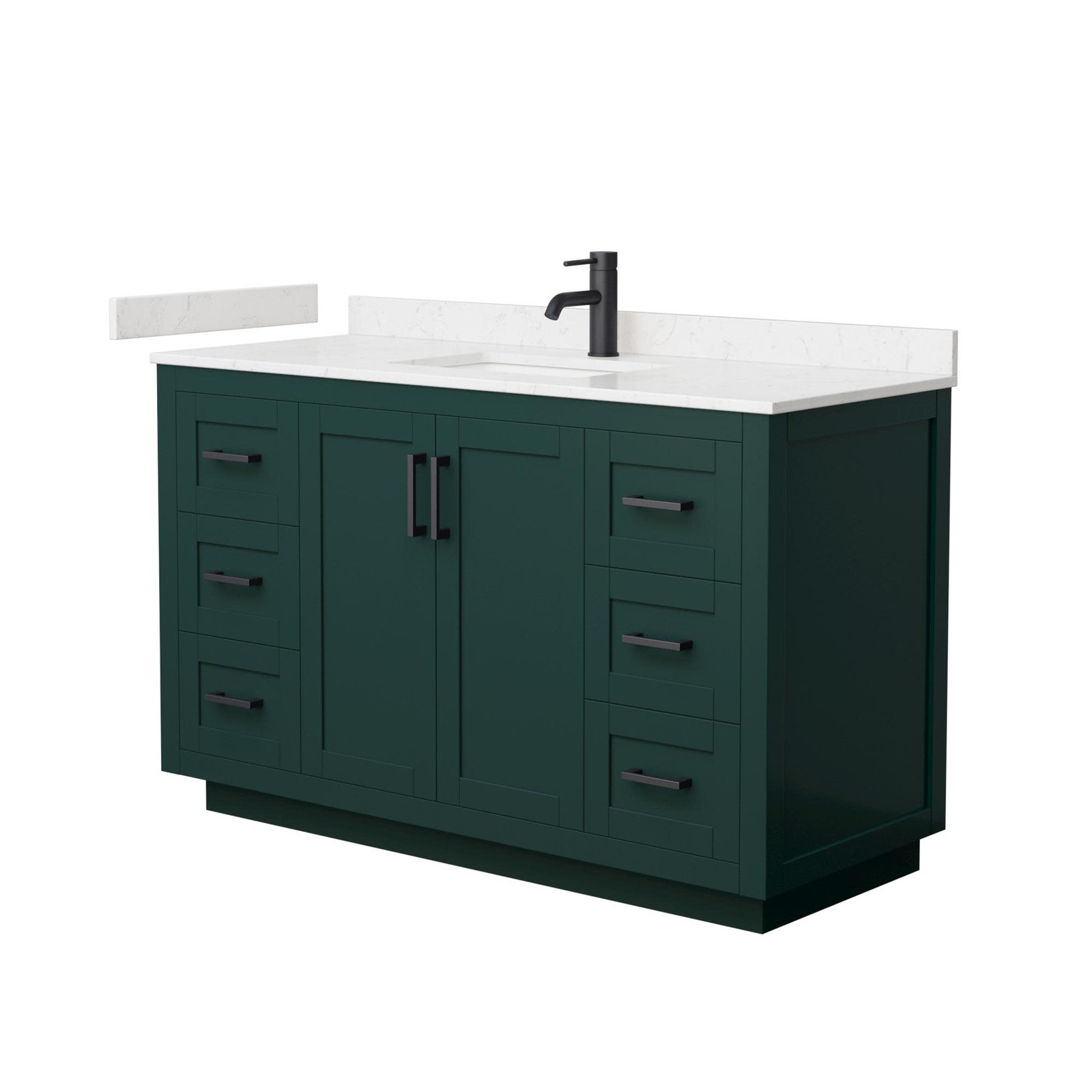 Wyndham Collection WCF2929-54S-VCA-MXX Miranda 54″ – Green / Carrara Cultured