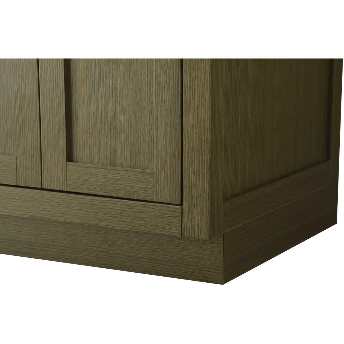 Elegant Lighting VF29730MCB Alden Vanity Chestnut Brown