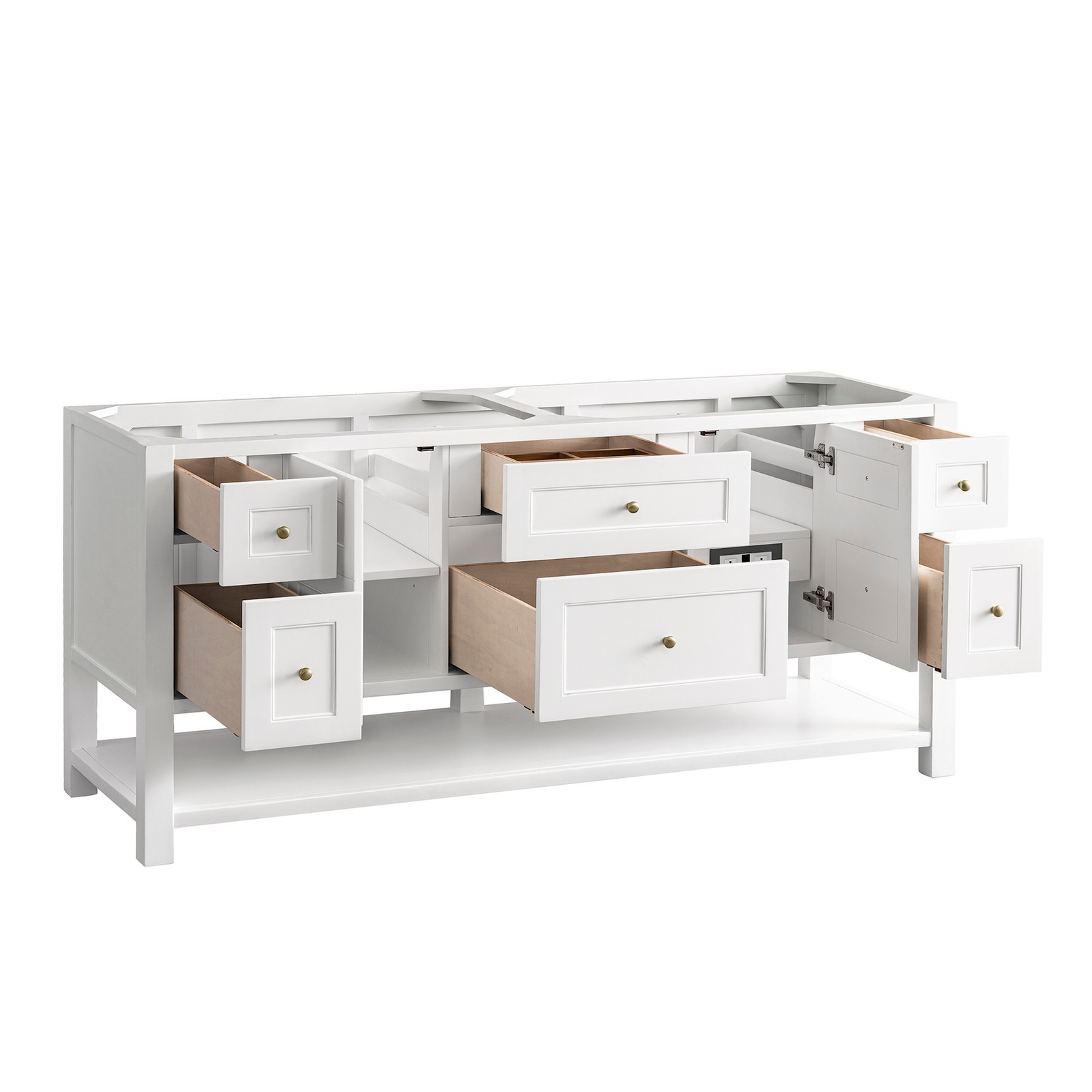 James Martin Vanities 330-V72-FTJR Breckenridge 72″ – Whitewashed Oak