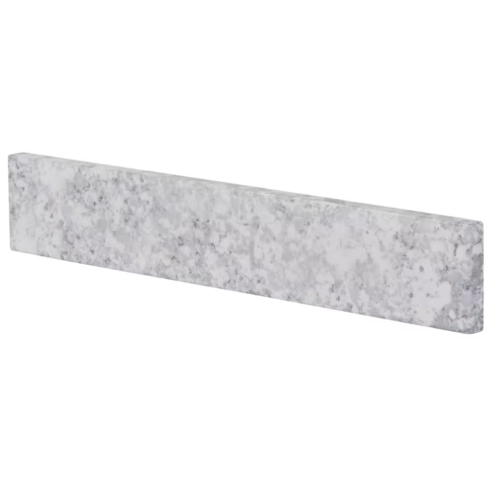 Home Decorators Bathroom Vanity Sidesplash 21″ Cultured Marble Everest Finish