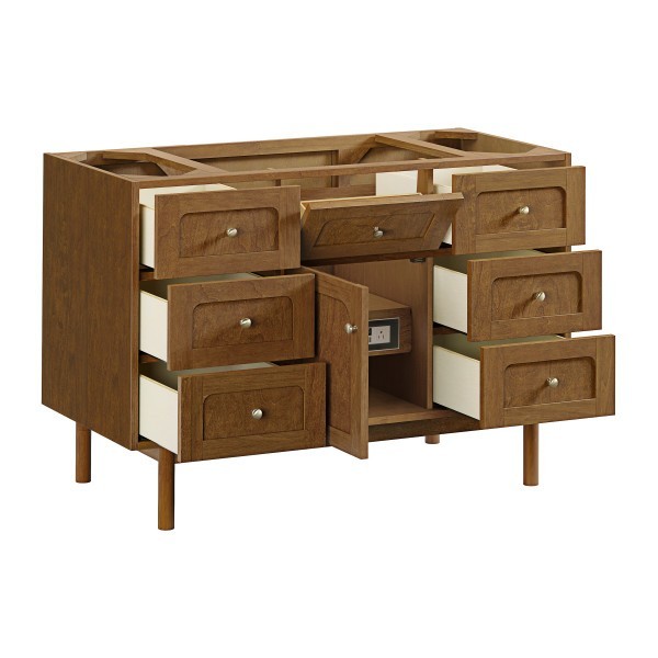 48″ James Martin Laurent 545-V48-HNO Single Vanity Cabinet Honey Oak