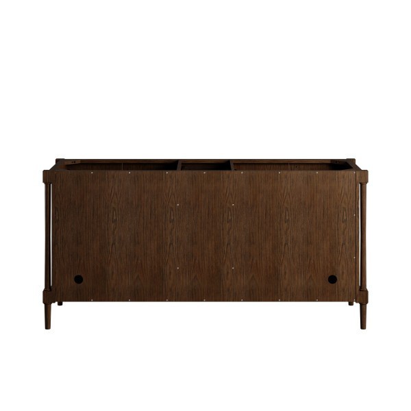 72″ James Martin Kinnsden D680-V72-SBK Double Vanity Cabinet Light Sable Oak
