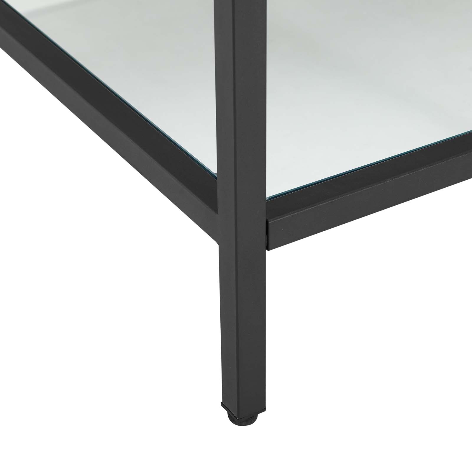 Modway Kingsley 60″ Black Stainless Steel Bathroom Vanity in Black White