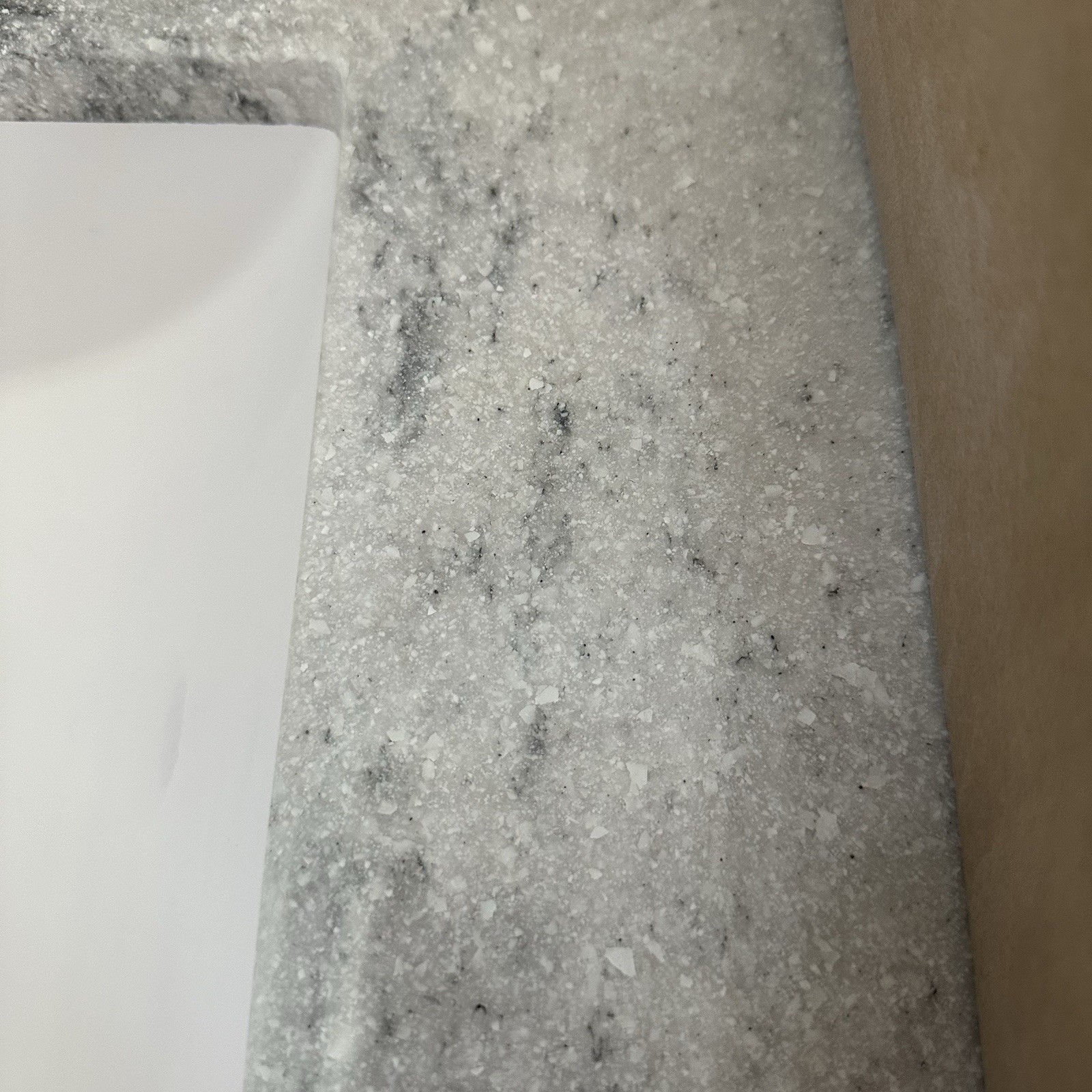 Hardware House 31”W x 22”D Two Toned Arctic Stone Cultured Marble