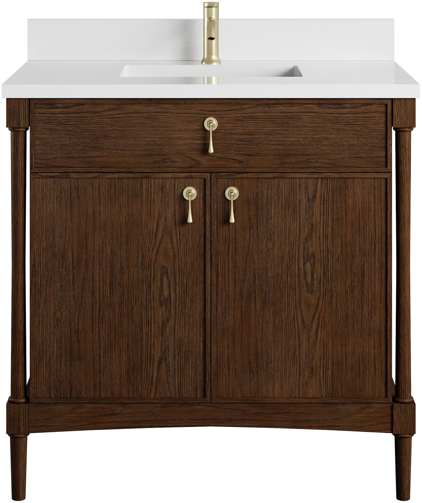 James Martin Vanities D680-V36-1WZ Kinnsden 36″ – Sable Oak