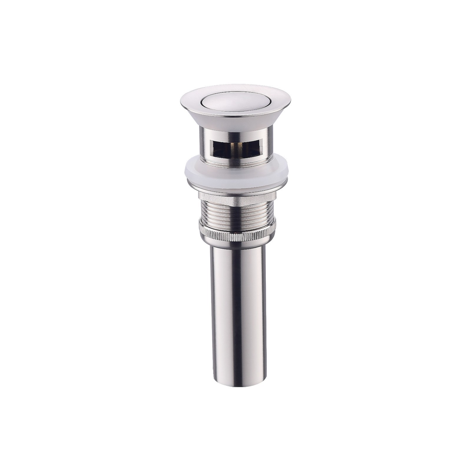Bathroom Faucet Vessel Vanity Sink Pop Up Drain Stopper with Overflow Brass Body