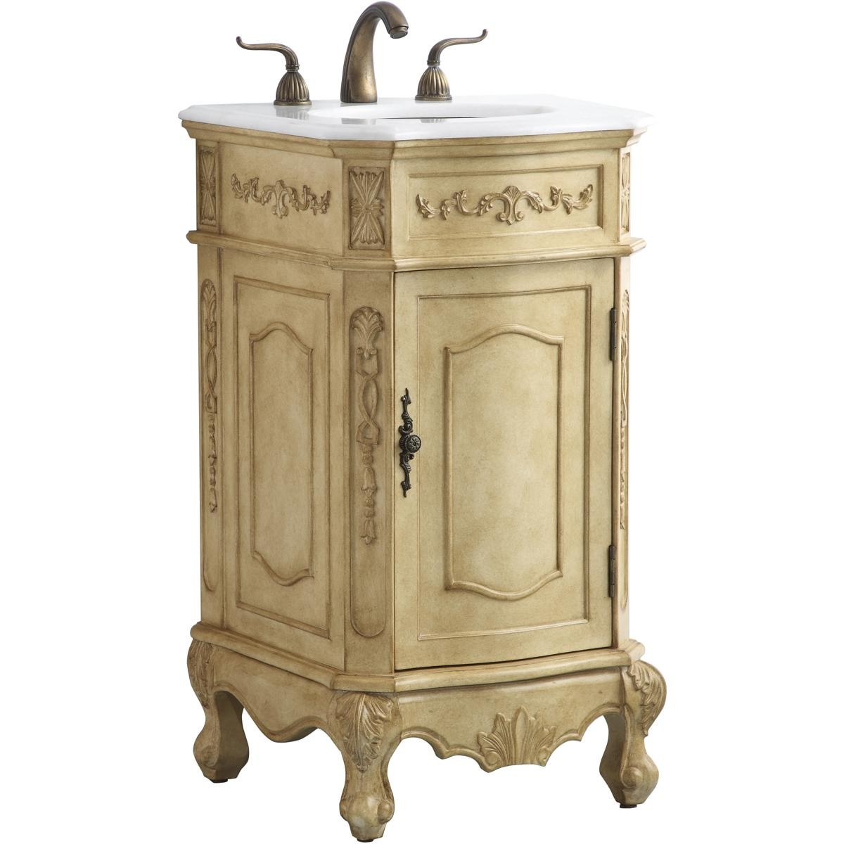 Elegant Lighting VF10119AB-VW Danville Vanity Antique Beige