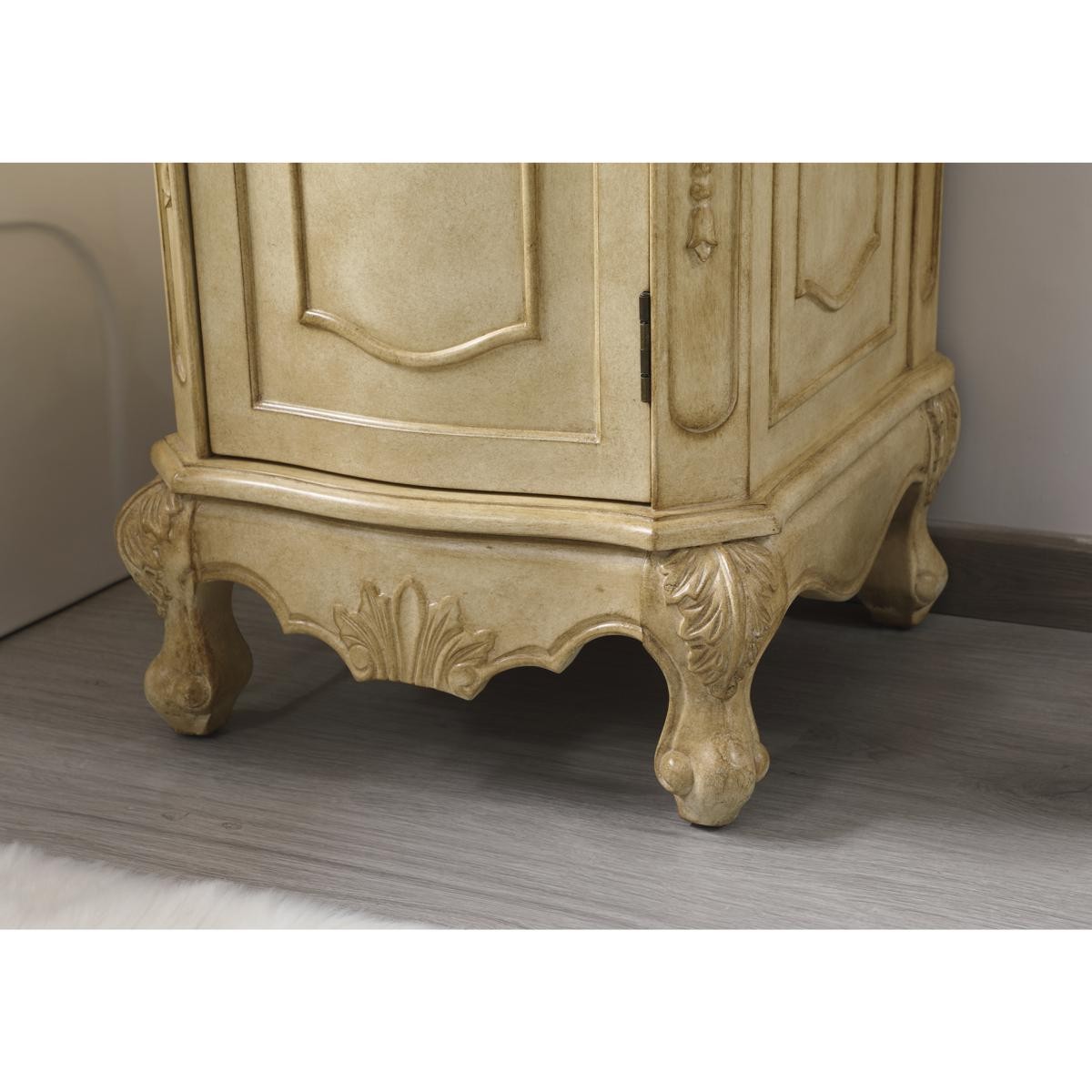 Elegant Lighting VF10119AB-VW Danville Vanity Antique Beige