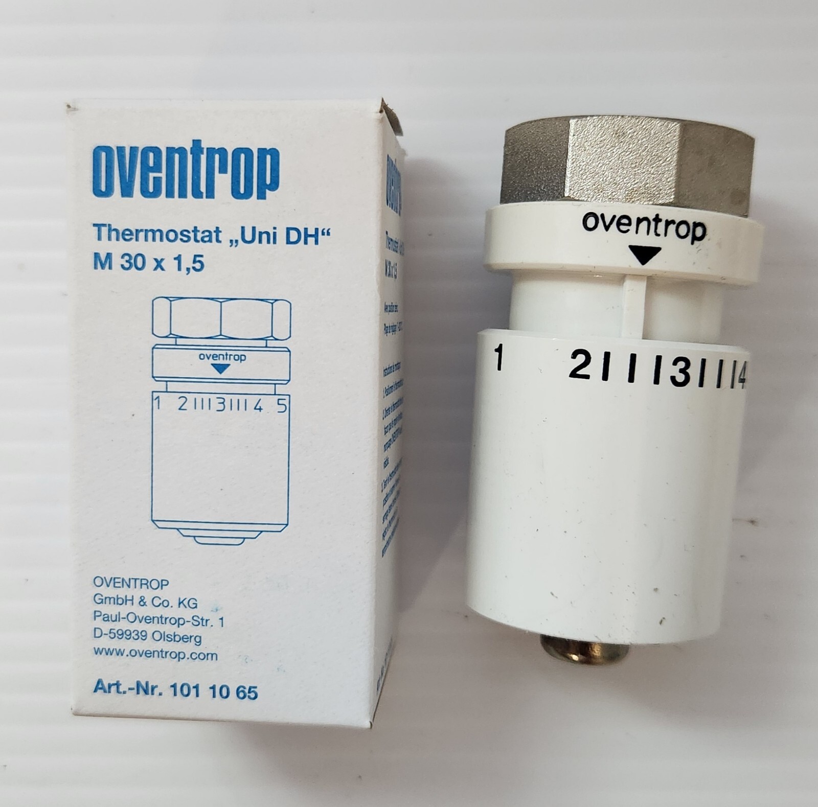 OVENTROP-THERMOSTAAT “UNI DH” M30 X 1, 5-SKU: 101 10 65-ONLY SALE LOTE OF 10 PCS