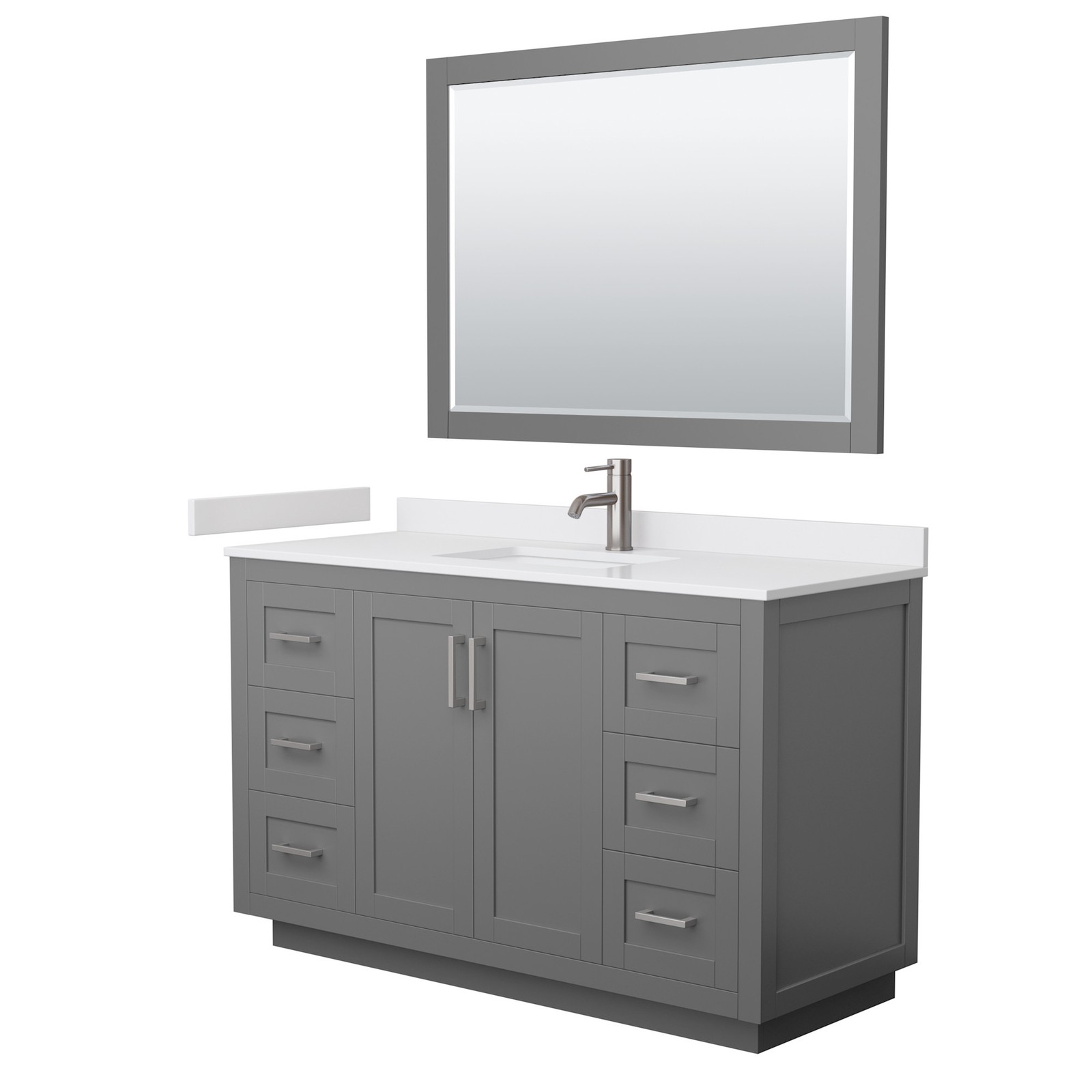 Wyndham Collection WCF2929-54S-VCA-M46 Miranda 54″ – Green / Carrara Cultured