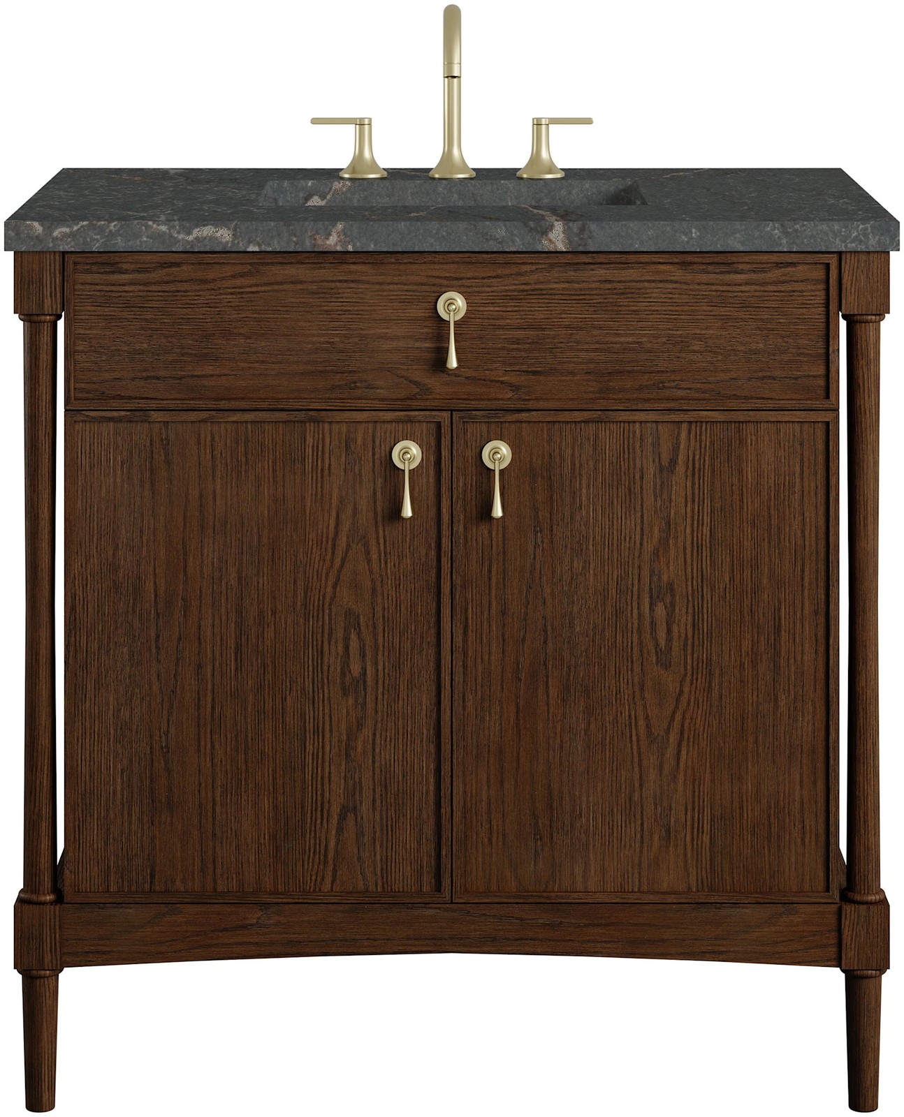 James Martin Vanities D680-V36-3PBL Kinnsden 36″ – Sable Oak