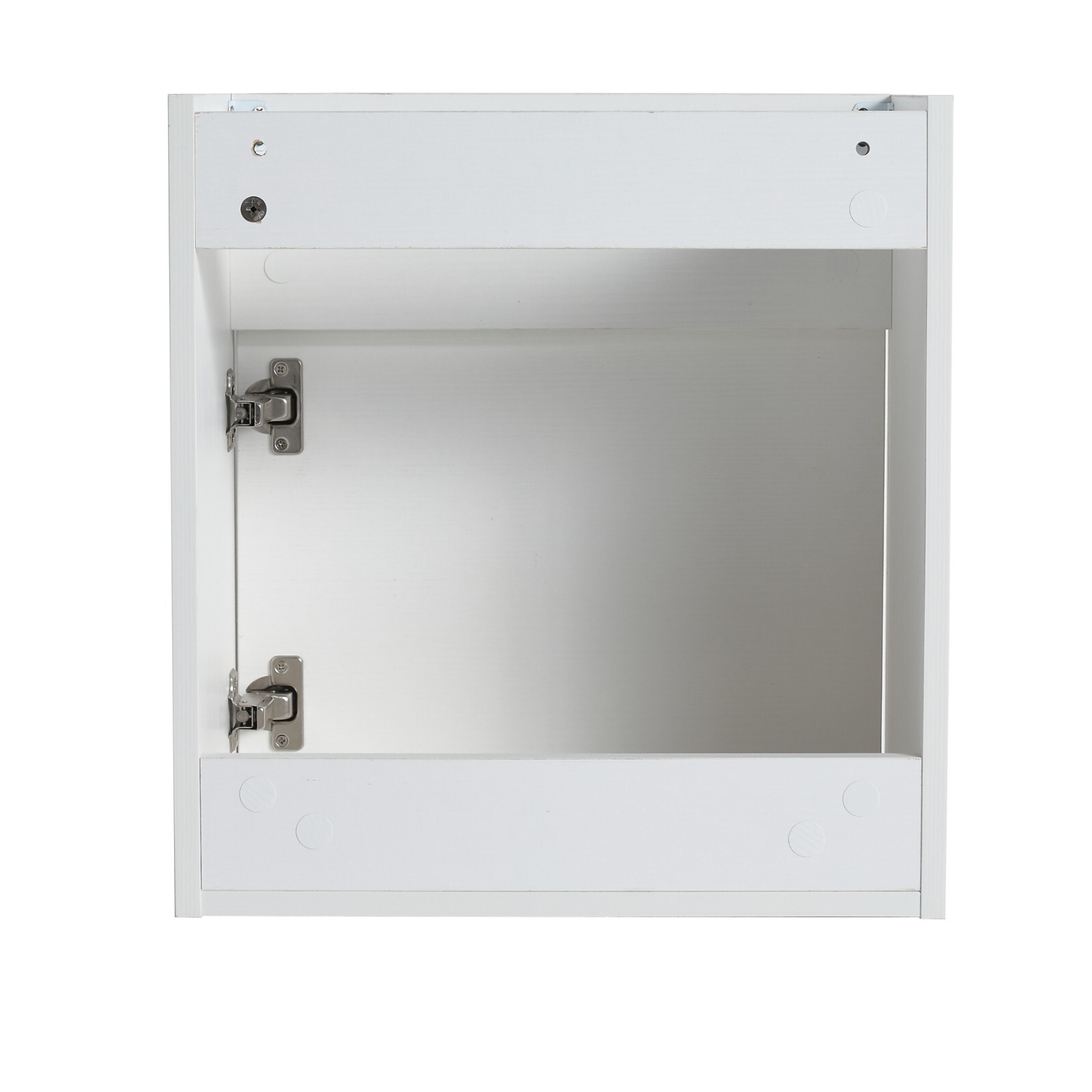 18” Floating Wall-Mounted Bathroom Vanity with White Resin Sink & Soft-Close