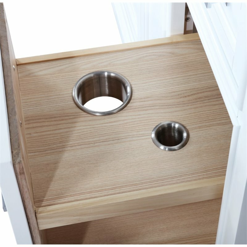 Maklaine 48″ Single Vanity in White