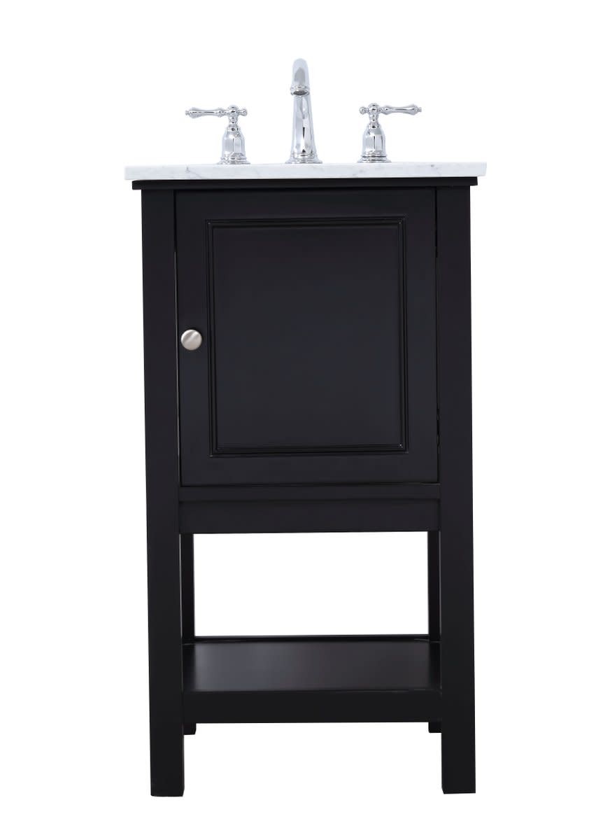 Elegant Lighting VF27019 Metropolis 18″ – Black
